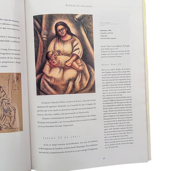 Journal Of Expedition Raul Anguiano Lacandon Jungle Bilingual Hardcover - Picture 10 of 15